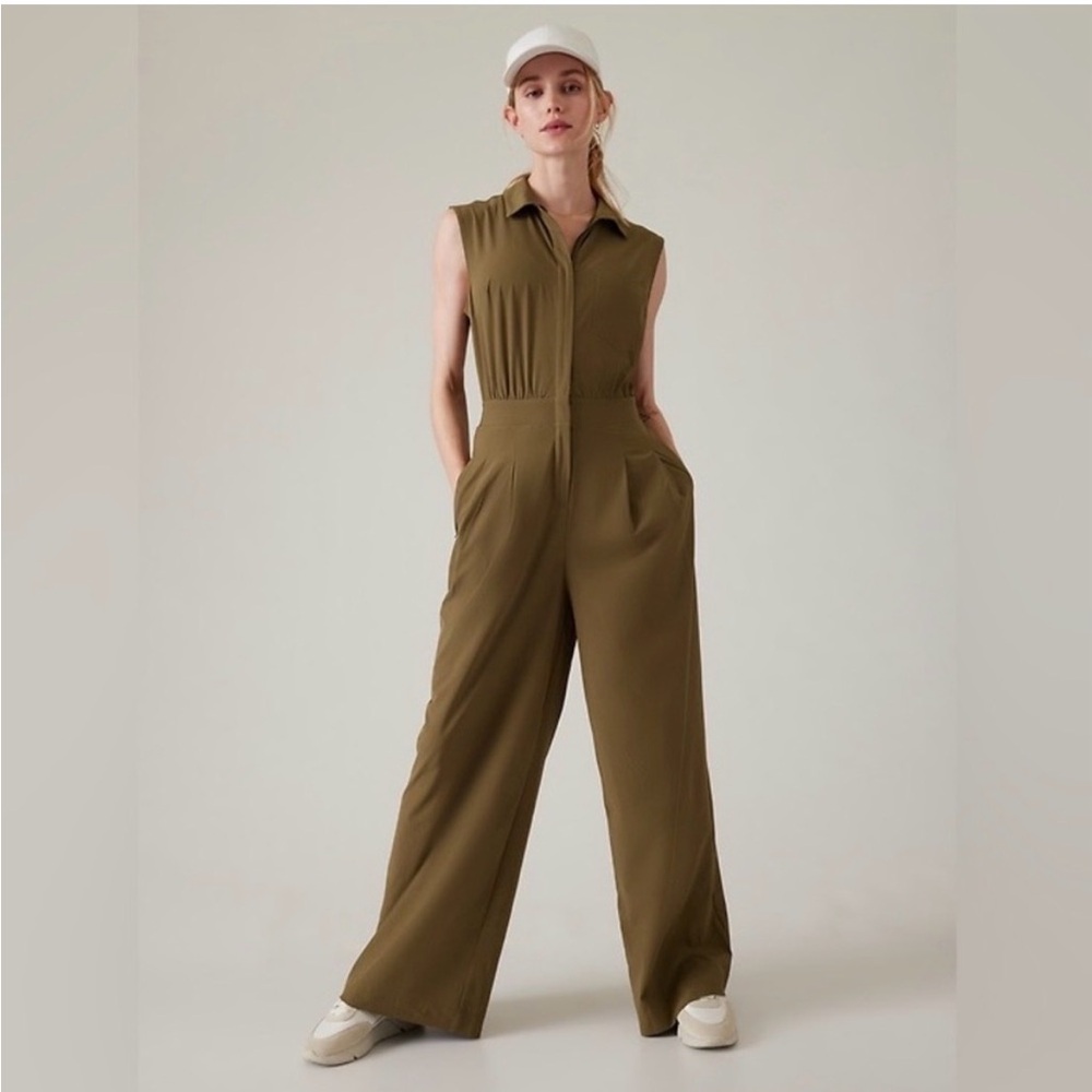 Athleta Brooklyn Wide Leg Jumpsuit